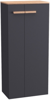 BADEDU HIERA Midischrank 50 cm breit, Anthrazit