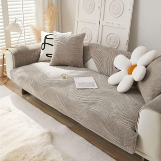 NUODWELL Sofabezug Sofa/Couch überzug, Sofabezug L Form/U Form/Ecksofa 3/2/1 Sitzer