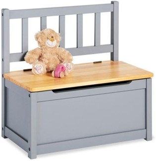 Pinolino 'Fenna' Kindertruhenbank grau/natur