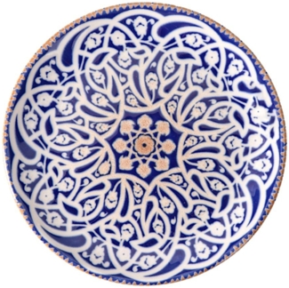 COMAS ORIENTAL COUPE flacher Teller 21 cm, 6 Stück, Porzellan