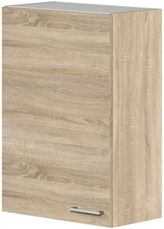 Flex-Well Hängeschrank Hochhängeschrank Küche - 60 x 89 cm breit - Sonoma Eiche – Salerno