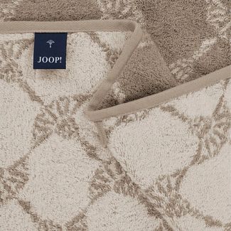 2 Stück Joop! Gästetuch Cornflower 1721-30 sand 30x50
