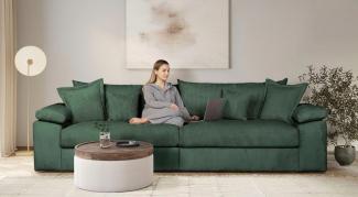 Home affaire Big-Sofa Soft&Cosy XXL, Mega Sofa, in Cord, inklusive Kissen