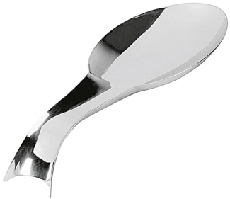 ASSHEUER + POTT Löffelablage. Edelstahl glänzend