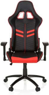 hjh OFFICE Gamingstuhl LEAGUE PRO Kunstleder Schwarz/Rot