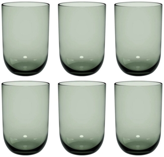 like. by Villeroy & Boch Like Glass Longdrinkbecher 385 ml 6er Set Sage - DS