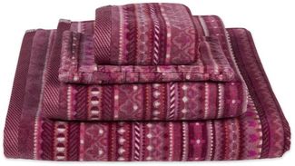 PiP Studio Handtuch Set Dunkelpink, (3er Set Handtücher, 3-St)