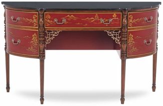 Casa Padrino Luxus Barock Konsole im asiatischen Stil 145 cm - Barock Möbel