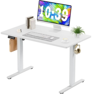 DUMOS Computertisch Elektrischer Höhenverstellbar Schreibtische, Standing desk,Office Desk (ein Tisch), Breite 100/120/140 cm