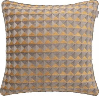 Gant Home Kissenhülle Geometric Cushion Suede Brown (50x50cm) 853098701-262