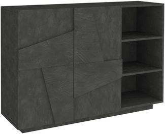 Kommode >Piacenza< in Schiefer Nachbildung - 121x86x38cm (BxHxT)