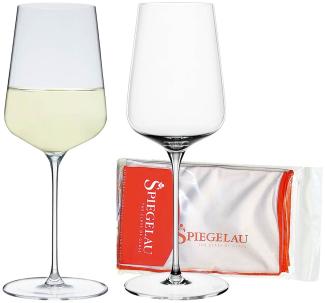 Spiegelau Definition Weißweinglas 430 ml 2er Set + Poliertuch