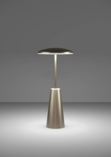 EGLO Tischleuchte PICCOLA, Ein-/Ausschalter, USB-Anschluss mit Ladefunktion, LED fest integriert, warmweiß - kaltweiß, dimmbare Nachttischlampe, Metall, Lampe für Balkon, IP54