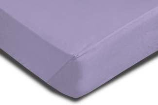 One Home Spannbettlaken, Jersey, Gummizug: rundum, (1 Stück), Baumwolle weich, Single Pack