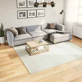 vidaXL Teppich OVIEDO Kurzflor Creme 240x240 cm 375518