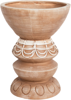 Blumenkübel DISPORUM 29 cm Hellbraun