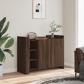 vidaXL Sideboard Braun Eichen-Optik 100x35x75 cm Holzwerkstoff 848415