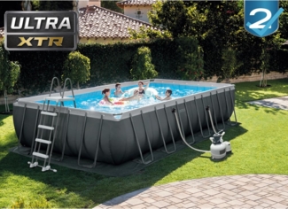 Intex Pool-Set Ultra XTR Frame Rechteckig 732x366x132 cm 3202846