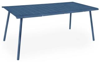 Vapio Outdoortisch Aluminium 180x90x74 cm Rauchblau