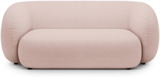 Micadoni Sofa Kate 2-Sitzer Boucle Puderrosa