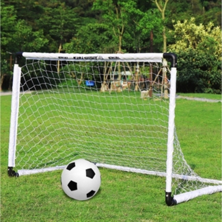 DOPWii Fußballtor Kinderfußballtor, leichtes, faltbares und tragbares Design, Ohne Fußball/Mit Fußball & Pumpe