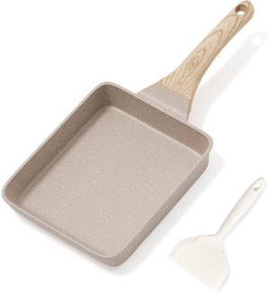 Antihaft Tamagoyaki Omelette Pfanne mit Granit Beschichtung, Induktion