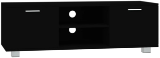 vidaXL TV-Schrank Schwarz 120x40,5x35 cm Holzwerkstoff 342617