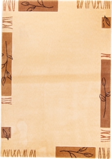 Morgenland Moderner Teppich - 170x120 cm - beige