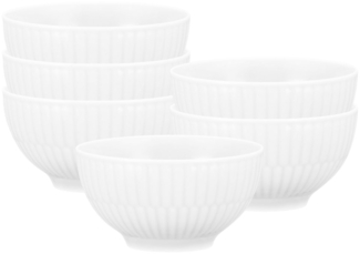 Seltmann Weiden Amina Dipschale 0,14 l 6er Set Weiß