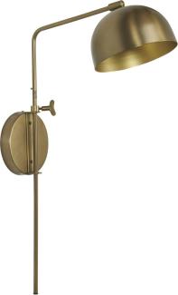 Wandlampe messing matt PR Home Brighton 63cm E27