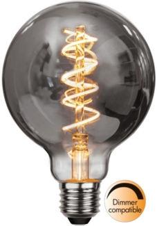 STAR TRADING LED-Leuchtmittel "Spiral Filament" E27, 2W, 2100K, 50lm, warmweiß, Ra: 90, E27, warmweiß