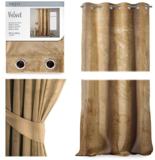 texpot Vorhang Vorhang Ösenschal blickdicht Verdunklungsvorhang, Ösen (1 St), abdunkelnd