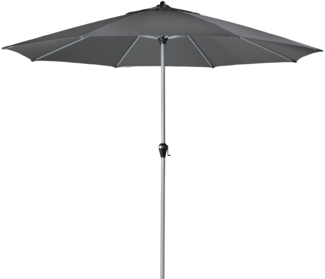 Doppler Sonnenschirm / Kurbelschirm "Active Kurbel 380" Anthrazit