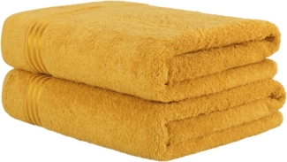 HAMMETEX Saunatuch Hammetex 2er Set extra große Saunatücher, Frottier (Packung, 2-St), 100% Baumwolle – Weich & Saugfähig – Luxuriöse Große Spa-Badetücher