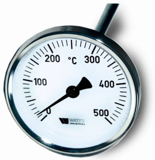 Schneider Thermometer 0° C - 500° C Edelstahl für Woody Backes