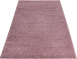 my home Hochflor-Teppich Shaggy 30, rechteckig, Höhe: 30 mm, Teppich, Uni Farben, besonders weich und kuschelig, Kundenliebling