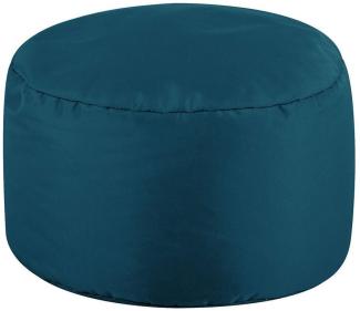 Bean Bag Bazaar Sitzpuff, Wasserabweisend, Fußhocker XL Sitzpouf Outdoor, Puff Hocker Groß, Sitzsack Hocker, Sitzkissen