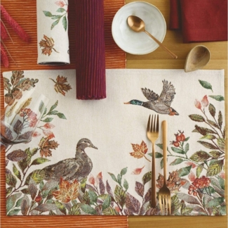 Annimuck Platzset Sander 2 x Tischset Platzset Hayle 32 x 48 cm Gobelin