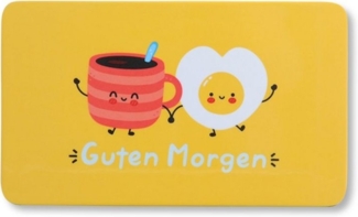KESPER Dekor-Frühstücksbrettchen Guten Morgen 23,5x14cm 110930