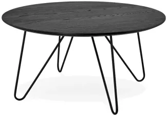 Kokoon Design Couchtisch Runda Schwarz