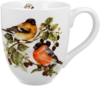 DUO World of Birds XXL Becher 1000 ml THE EURASIAN BULLFINCH New Bone China Porzellan