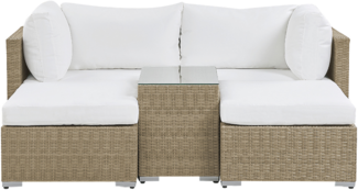 Garten Lounge NOTO Hellbraun