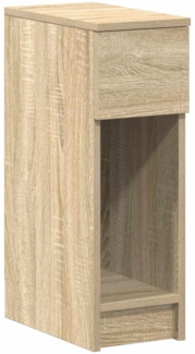 vidaXL Nachttisch mit Schublade Sonoma-Eiche 20x36x60 cm 858699
