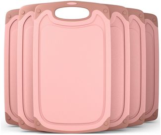 Blumtal Frühstücksbrett Blumtal Frühstücksbrettchen Kunststoff 25x15 im Set spülmaschinenfest, (6-St)