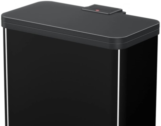 Hailo Tretmülleimer Oko Duo Plus Größe L 17L + 9L Schwarz 0630-260 415431