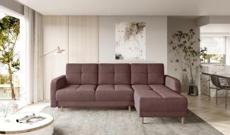 Wohnideebilder Roxi Rosa Ecksofas & Eckcouches CO-ROX-U-24LU