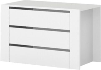 Places of Style Schubladeneinsatz Piano, Gala, für die Fachbreite 88cm (FSC®-zertifizierter Holzwerkstoff), 3 Schubladen mit Soft-Close-Funktion
