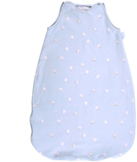 Lorelli Baby Winterschlafsack 85 cm 100% Baumwolle, 2,5 TOG, Maße 80 x 45 x 3 cm grau blau