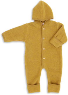Engel Baby-Overall mit Kapuze, Holzknöpfen und Umschlag TOP