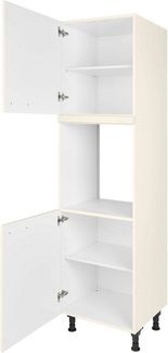 nobilia® Herdumbauschrank "Touch", Ausrichtung wählbar, mit zwei zusätzlichen Türen, vormontiert, Breite/Höhe: 60/167,8 cm